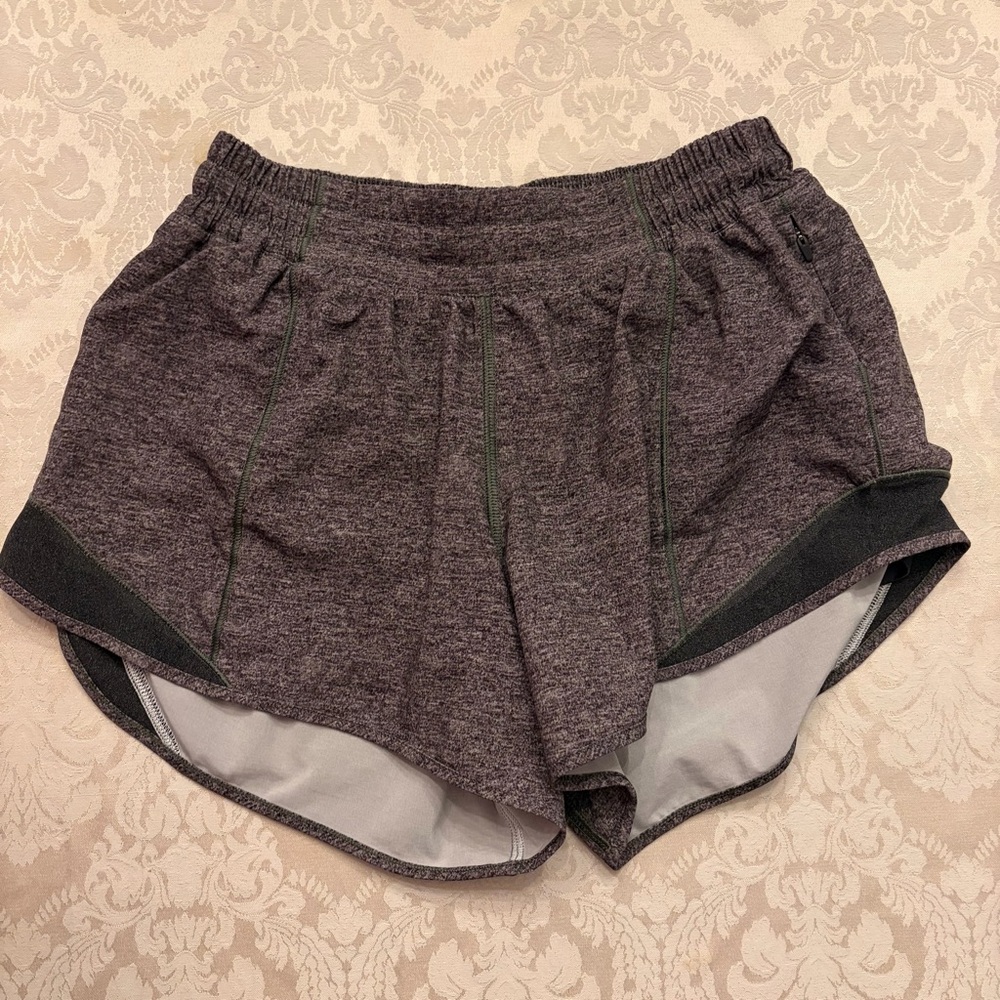 Lululemon Women's Heather Gray Shorts